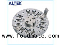 32F Fiber Optic Polishing Jig Puck FC UPC Suit For Square Type Polishing Machine High Capacity