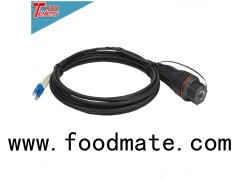 IP68 Waterproof Connector FULLAXS To LC Duplex Single Mode OS2 Fiber Optic Outdoor Cable Assemblies