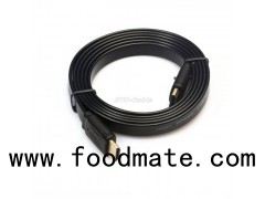 Ultra Flexible High Speed HDMI Cable With Low Profile Connectors