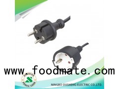 Extension Cord Schuko Type CEE7/17 IP44 Plug And Socket