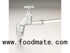 Forge Nickel Plated Brass Water Bibcock Valve With Hose Connector Garden Outdoor Bibcock Basin Tap T