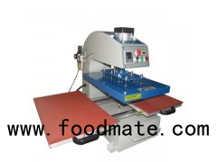 Automatic Pneumatic Bottom Silding Twin Station Heat Press Machine