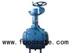 Forged Steel Fully Welded Trunnion Mounted Ball Valve