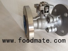 Cast Steel Forged Steel Full Reduced Bore 2 Piece One Piece Soft Seal Floating Ball Valve