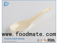 Raw Material Plastic Chinese Serving Spoon Appetizers