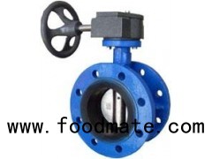 Cast Iron/Brass/Stainless Steel Lug Style Flanged Butterfly Valve