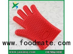 Easy To Tear. Heat Insulation, Anti-scalding Silicone Rubber Gloves