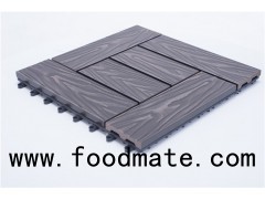 Diy Easy Fixed Wooden Decking Tiles For Balcony