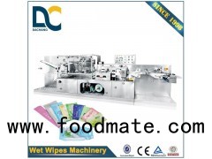 DC-200A Full Automatic Three Side Sealing Single Piece Wet Tissue Making Machine