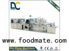 DC-2070A Full Automatic Making Machine Hi-speed Half Fold Type 5-30pcs Wet Tissue Production Line Wi