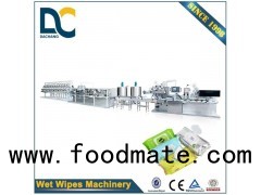 DCW-2700L+KGT-340B Full-auto Baby Wet Wipes Production Line