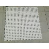 Thossas White Marble Mosaic Tiles Trim Strips Border Tiles In Bathroom Wall Floor Tiles