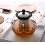 High Quality Borosilicate Glass Tea Tumbler With Stainless Steel Strainer 1 Litre