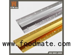 Aluminum Extruded Carpet Trimming Strip Profile for Carpet Use