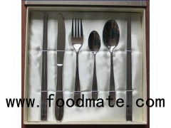 Titanium Dining Suit |chopsticks, Spoon and fork Based on Titanium