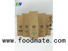 Kraft Paper Pouch Side Gusset Coffee Bag