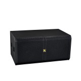 AT218 Dual 18 Inch 1200w Subwoofer Big DJ Bass Speaker Box For Large Stage