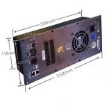 D1-800D Subwoofer Amplifier Module With DSP 800W Output One Channel Class D Plate Amplifier