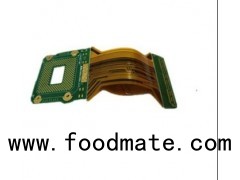 5 Layers Rigid Flex PCB with 1.1mm Thickness 2OZ Copper and Impedance 50 Ohm