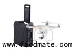 High Protection Portable Watertight Case With Wheels For DJI PHANTOM With High-density Foam Customiz