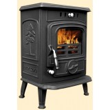 Small Cast Iron Room Wood Fireplace Heaters Color Enamel Stove