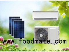 ACDC Split Dual Power On Grid Hybrid Solar Air Conditioner Wall Split Type