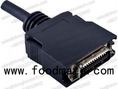 Camera Link Cable Special Designed Screw Locking And Latch Type SCSI Cable Harness