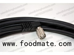 Gigabit Ethernet Cable With Right Angle Orientation 8Pin HRS HR25-7TP-8S Male Or Female Plug