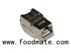 Cat 6 FTP Shielded RJ45 Module 90 Degree Or 180 Degree Punch Down