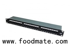 Wallmount Or Rackmount FTP Shielded Cat5e Cat 6A Patch Panel