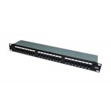 Wallmount Or Rackmount FTP Shielded Cat5e Cat 6A Patch Panel