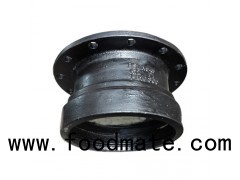 Ductile Iron Pipe Fittings Cement Lined And Bitumen Coating Flange Socket