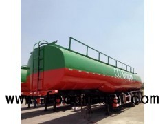 3 Axle 45 Cbm CIMC Tanker Trailers , Oil Tank Trailer , Fuel Tankers , Fuel Tanker Trailer