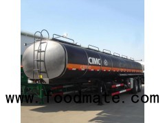 Bitumen Tanker Trailers , Asphalt Trailers , Asphalt Hot Oil Trailers -- Vehicles CIMC