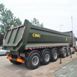 Heavy Duty U Shape Tipper , U Type Tipper Trailer , Half Pipe Tipper Trailer , U Type Tipper Semi Tr