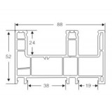 LK 88mm Sliding Series Moulds Drawing