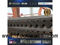 Sch40 Large Diameter ERW Welded Steel Pipe Sizes For Oil And Gas Manufacturing Process Mill