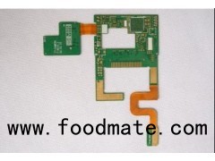 4 Layers 0.8mm Rigid Flex PCB with Dupont Brand PI Material