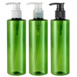 8oz 250ml Tall Cylinder Plastic PET Bottles With Soap Pump Dispenser