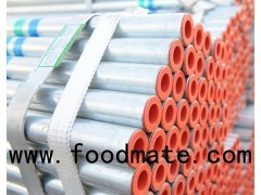 ASTM A795 Galvanized Steel Pipe GI Pipe For Fire Protection Use With Grooved Ends