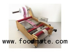 Manual Round Bottle Labeling Machine Label Sticking Applicator Labeling Machine