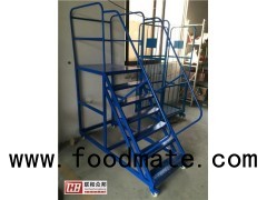 Mobile Staircase With 4 Wheels Supplier From China