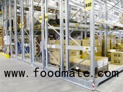 Mobile Industrial Rack Rolling Bulk Shelves For Warehouse Storage Space