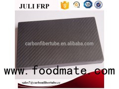 Carbon Fiber Sheet For Cnc Cuttling Customized Shape 1mm-15mm Thickness
