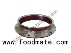 Stainless Steel Spout Flange Connecting Straight Pipe Or Bend In Pneumatic Conveying System