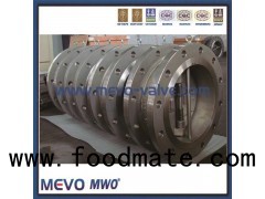 Swing Type Cast Steel And Stainless Steel Flanged Double Disc Swing Check Valve