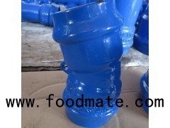 Ductile Iron Double Socket Bend 22.5 Degree For Pvc Pipe EN12842