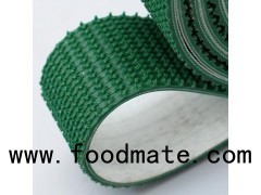 5mm Rough Top Green Pvc Conveyor Belting For Incline Conveying Loading PB-G50/D