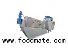 Automatic Screw Sludge Dewatering Machine in Food/Chemical and Mining Industries