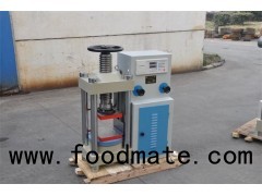 Concrete Block Hydraulic Compression Strength Testing Machine